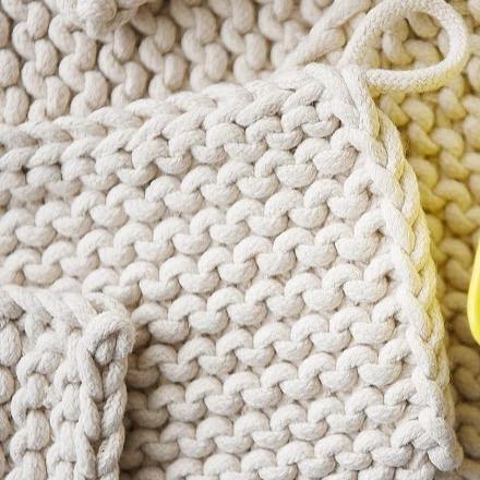 Chunky Crocheted Pot Holder