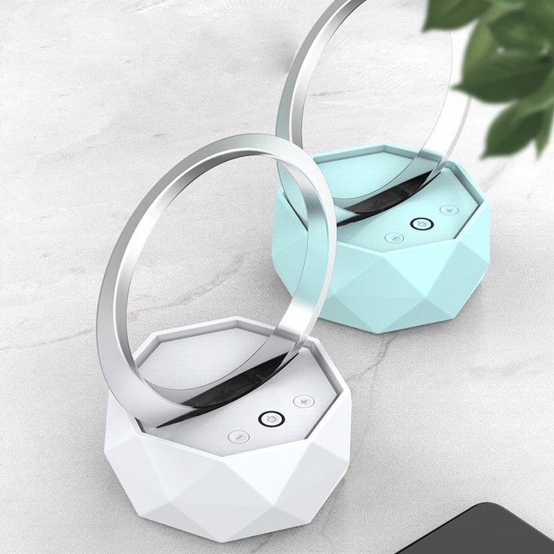 Bedside Bluetooth Speaker with 6D Surround Sound and Switchable LED Light
