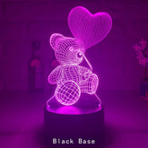 Love Bear 3D LED Night Light