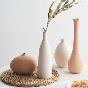 Shades of Neutral Ceramic Vases