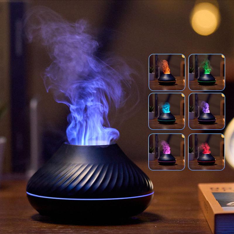 RGB Flame Aroma Diffuser and Humidifier