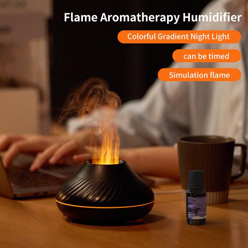 RGB Flame Aroma Diffuser and Humidifier
